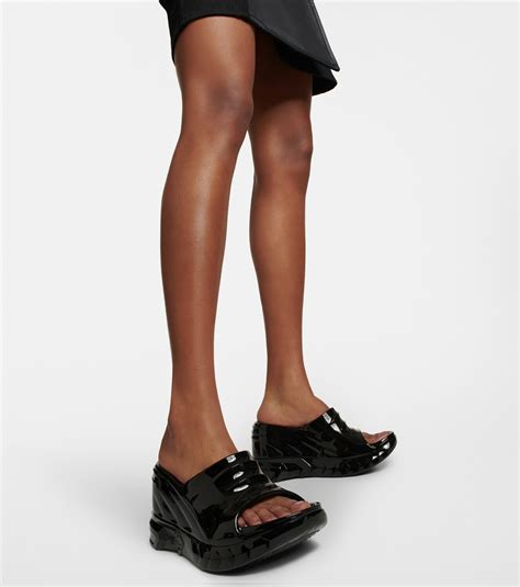 givenchy lace ankle sandals|givenchy marshmallow sandals.